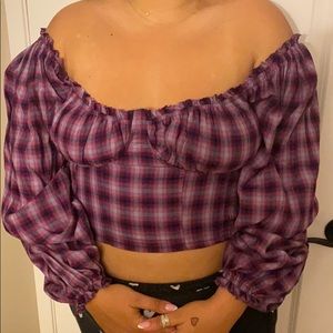 Free people peasant crop top